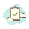 Clock icon indicating fast response rate